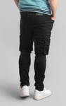 Mens Skinny Fit Cargo Jeans