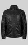 Classic Mens Premium Leather Jacket