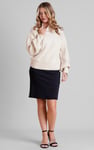 Womens Funnel Neck Jumper