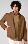Mens Stretch Twill Harrington Jacket