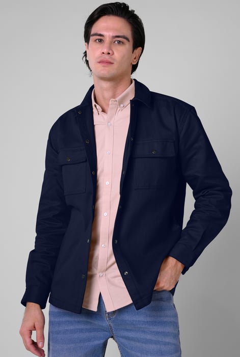Men's Premium Curry Twill Shacket