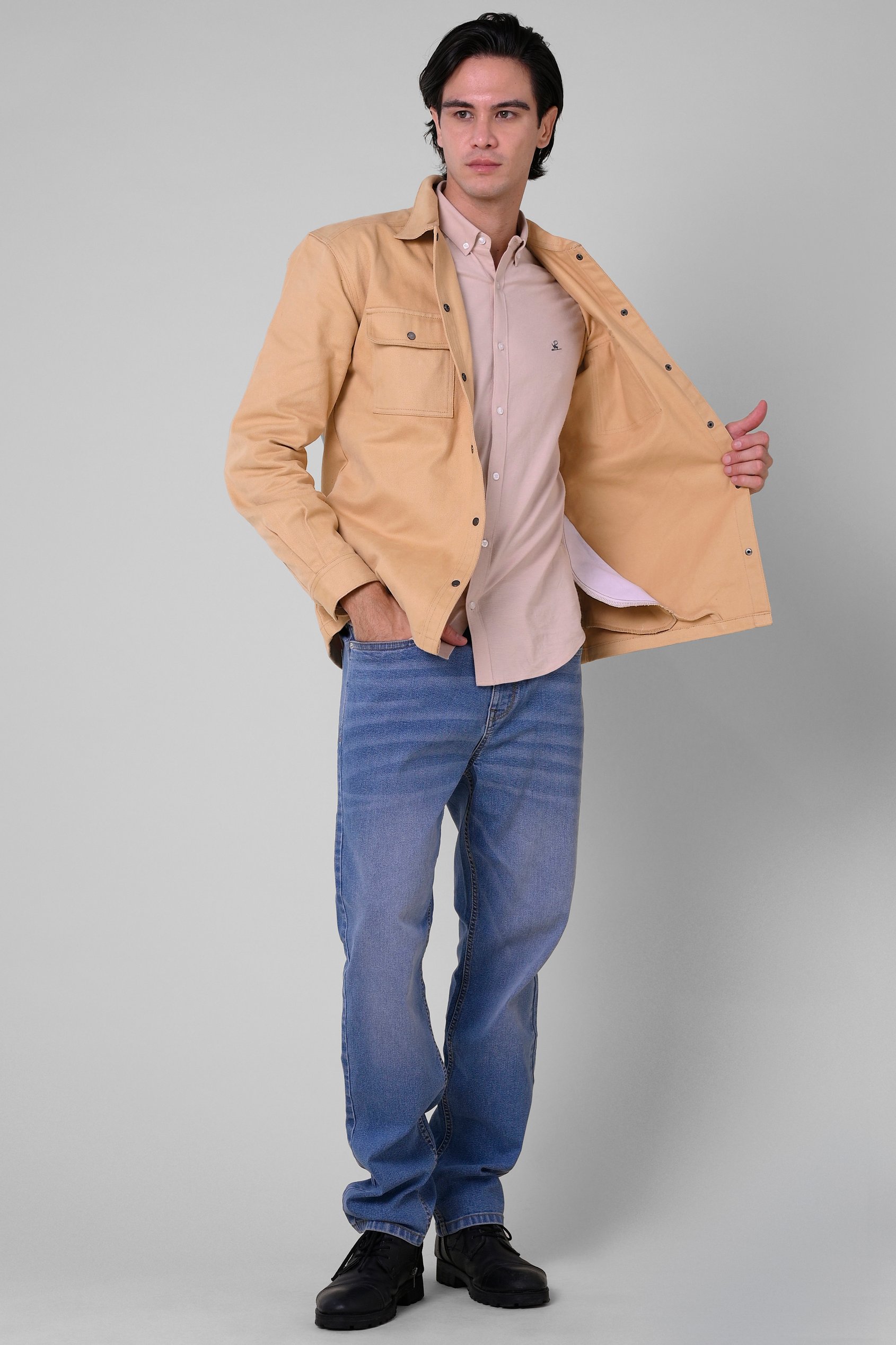Men's Premium Twill Shacket