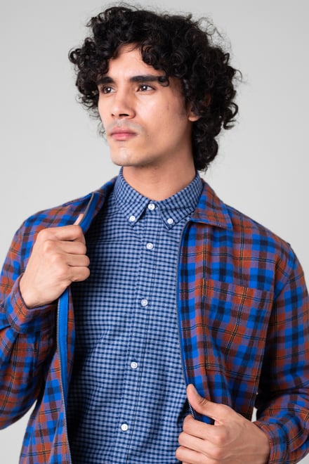 Men's Tartan Check Flannel Shacket