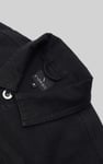 Men's Washed Black Denim Jacket