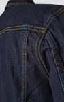 Long Sleeve Raw Denim Jacket