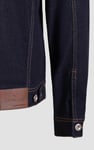 Long Sleeve Raw Denim Jacket
