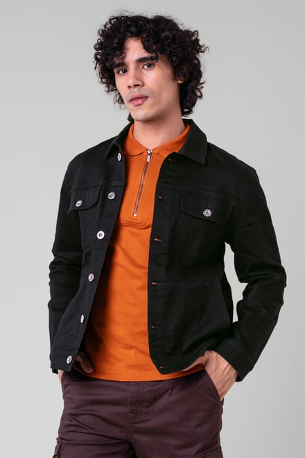 Men's Regular Fit Denim Jacket