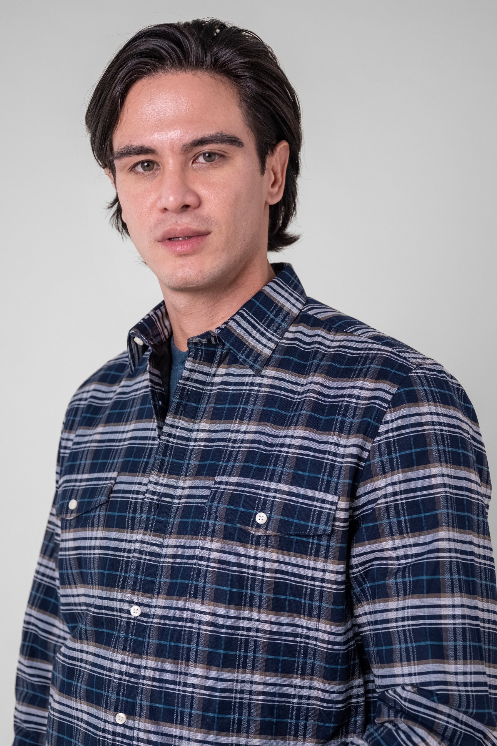 Light Padded Check Over Shirt