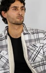 Men's Heritage Plaid Borg Lined Shacket