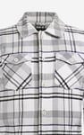 Men's Heritage Plaid Borg Lined Shacket