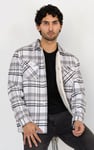 Men's Heritage Plaid Borg Lined Shacket