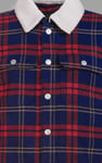Tartan Check Borg Lined Shacket