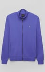 Funnel Neck Zip Through Sweatshirt