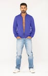 Funnel Neck Zip Through Sweatshirt