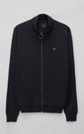 Funnel Neck Zip Through Sweatshirt