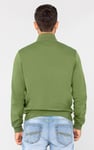 Funnel Neck Zip Through Sweatshirt