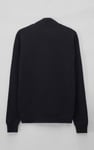 Funnel Neck Zip Through Sweatshirt