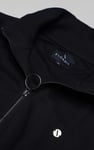 Funnel Neck Zip Through Sweatshirt