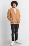 Heavy Waffle Bomber Jacket