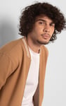 Heavy Waffle Bomber Jacket