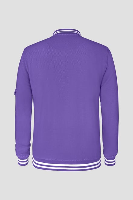 Heavy Waffle Bomber Jacket