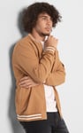Heavy Waffle Bomber Jacket