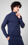 Elbow Patch Half Zip Sweatshirt