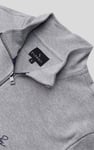 Elbow Patch Half Zip Sweatshirt