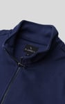 Elbow Patch Half Zip Sweatshirt
