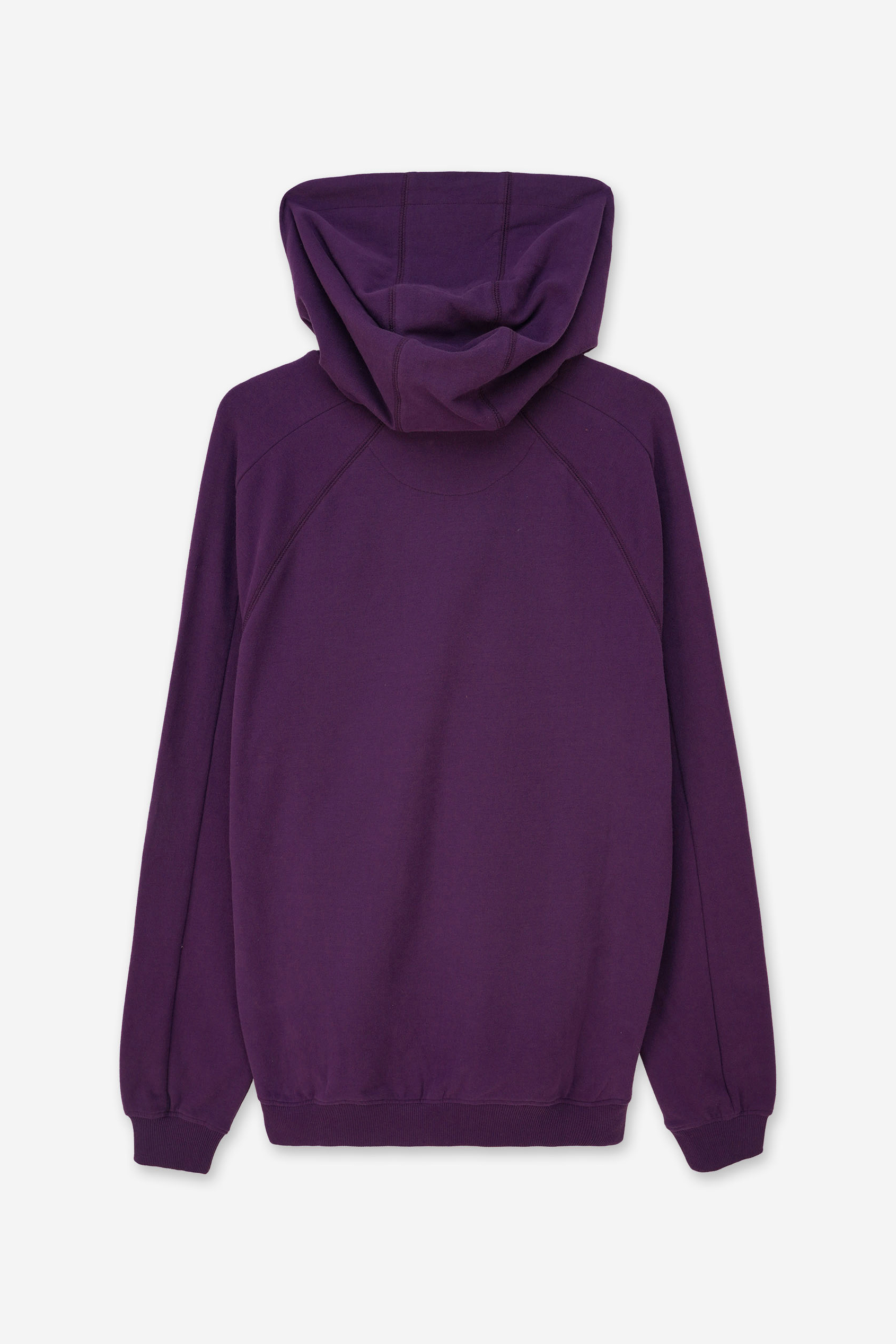 Raglan Sleeve Chest Print Hoodie