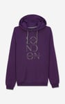 Raglan Sleeve Chest Print Hoodie