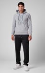 Raglan Sleeve Chest Print Hoodie