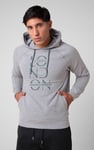 Raglan Sleeve Chest Print Hoodie