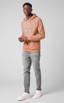 Raglan Sleeve Chest Print Hoodie