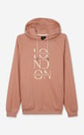 Raglan Sleeve Chest Print Hoodie