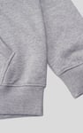 Contrast Piping Detail Zip Front Hoodie