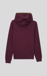 Contrast Piping Detail Zip Front Hoodie