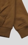 Contrast Piping Detail Zip Front Hoodie
