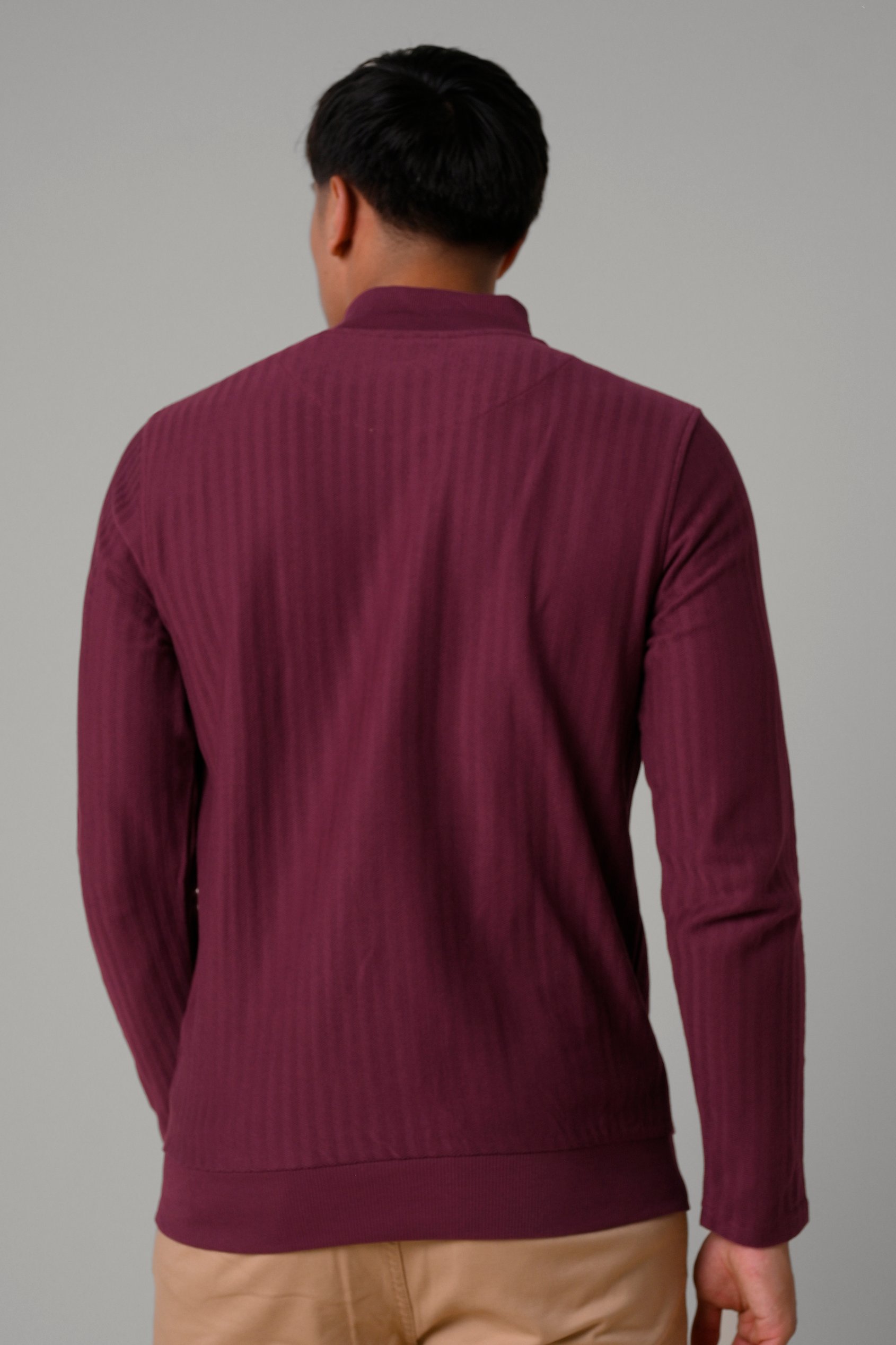 Mens Half Zip Sweatshirt