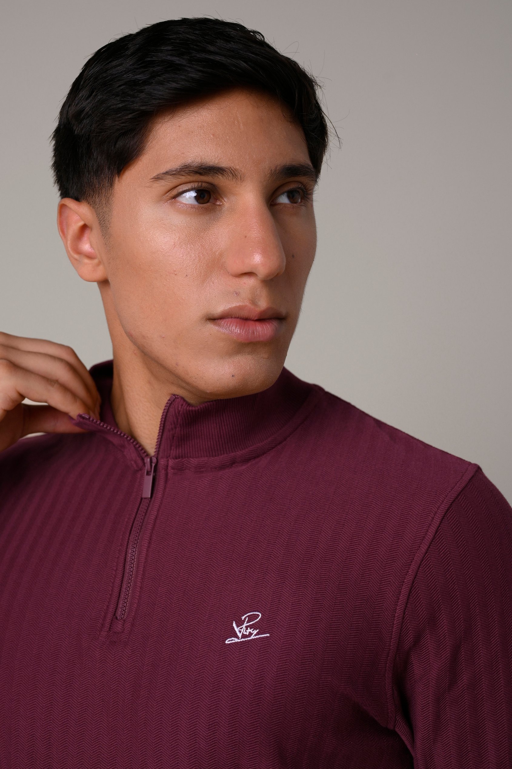 Mens Half Zip Sweatshirt