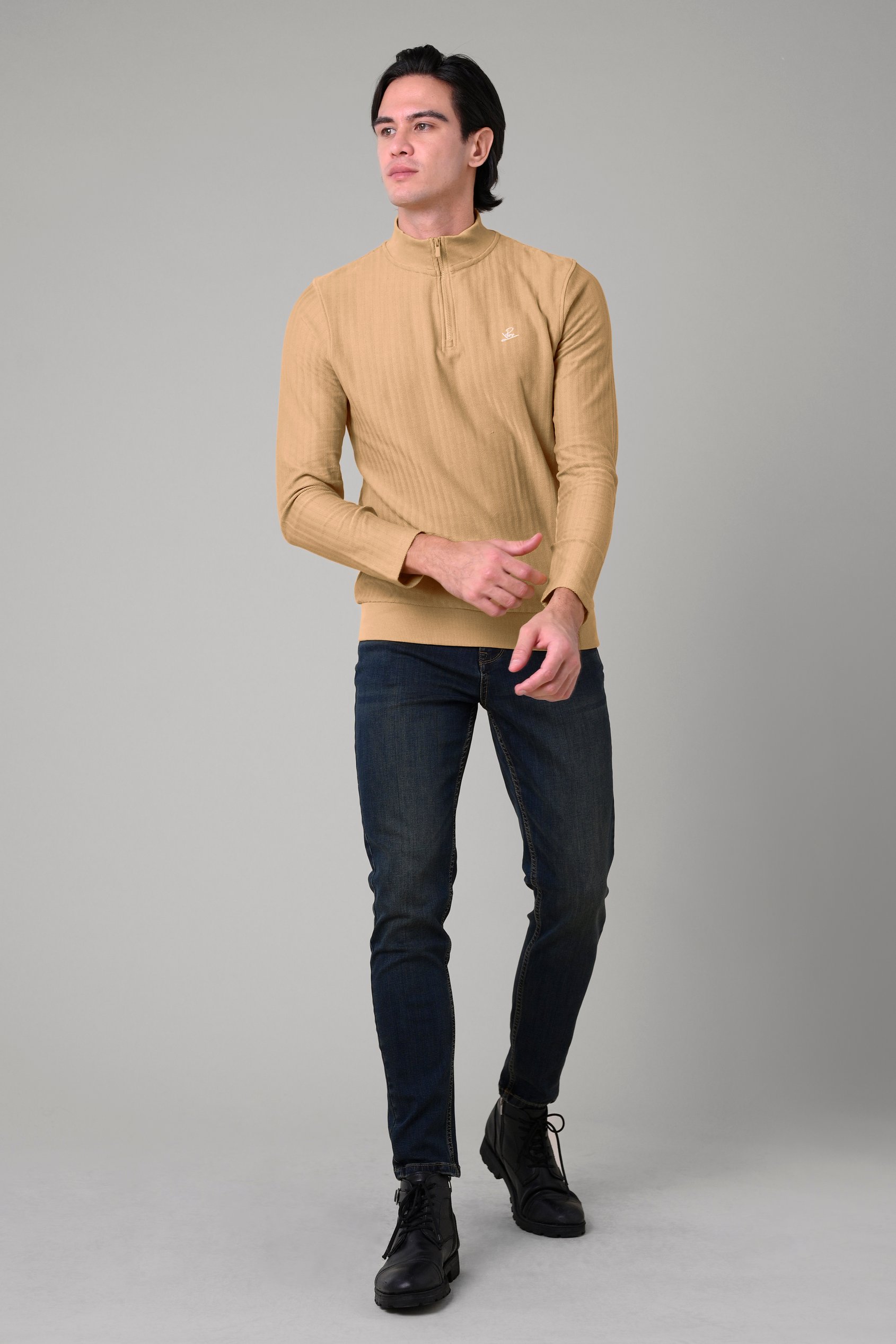 Mens Half Zip Sweatshirt