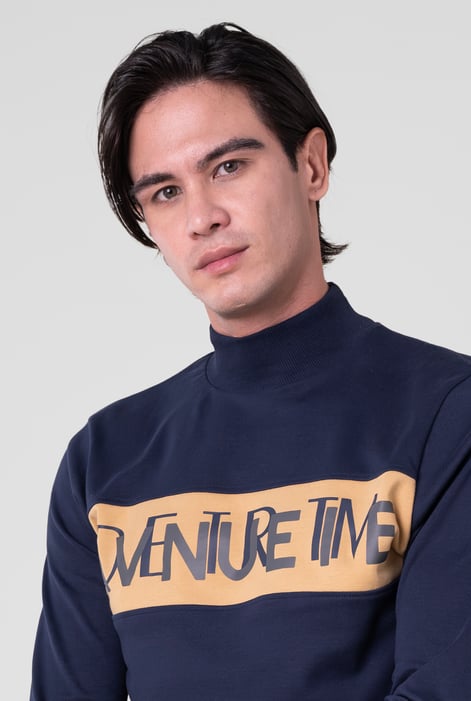Navy Adventure Time Sweatshirt