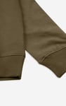 Button-Up Funnel Neck Sweatshirt