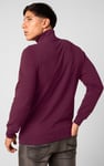 Button-Up Funnel Neck Sweatshirt