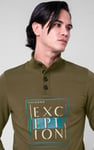 Button-Up Funnel Neck Sweatshirt