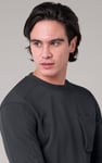 Long Sleeve Front Pocket Sweatshirt