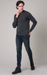 Long Sleeve Front Pocket Sweatshirt