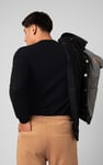 Mens Crew Neck Design Rib Sweatshirt