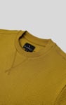 Mens Crew Neck Design Rib Sweatshirt