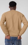 Mens Crew Neck Design Rib Sweatshirt